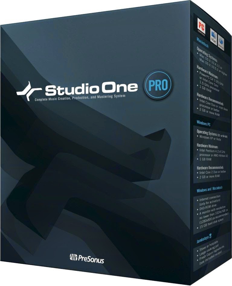 presonus studio one free download full